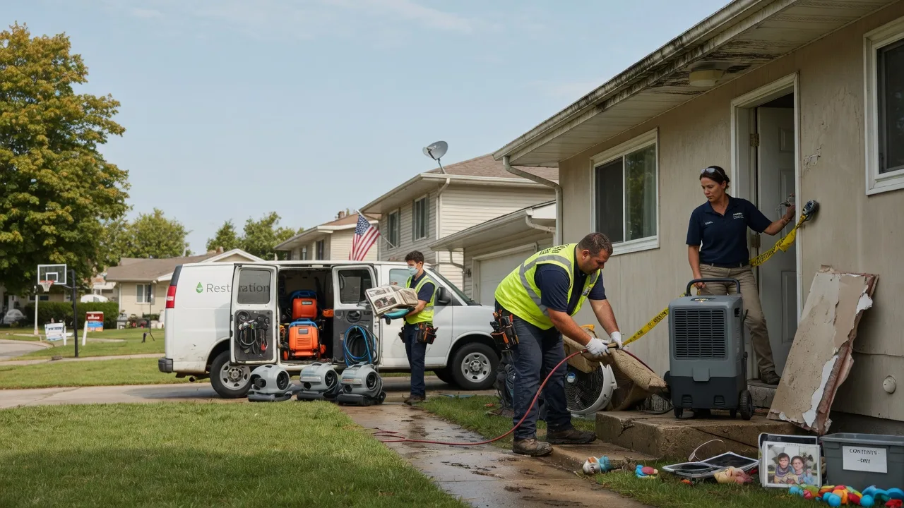 Water Damage Restoration in Vera, OK near me